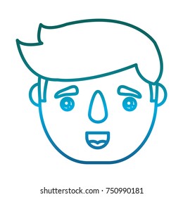 cartoon man icon