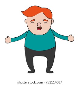 cartoon man icon