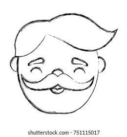 cartoon man icon