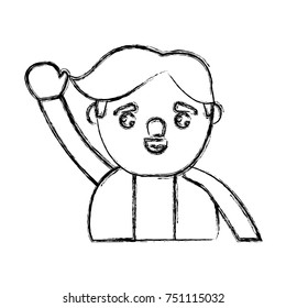 cartoon man icon
