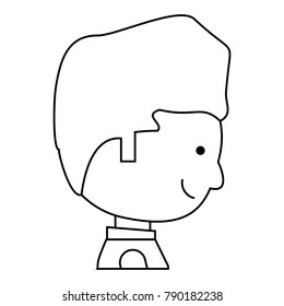 cartoon man icon