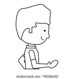 cartoon man icon