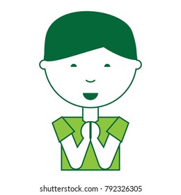 cartoon man icon