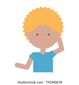 cartoon man icon