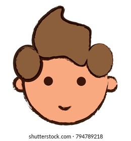 cartoon man icon