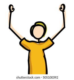 cartoon man icon image 