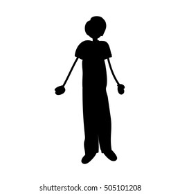 cartoon man icon image 