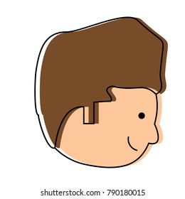 cartoon man icon image
