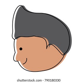 cartoon man icon image