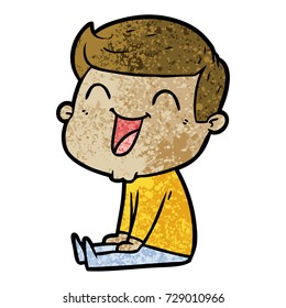 caricaturista riendo
