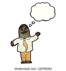 caricaturista con bigote