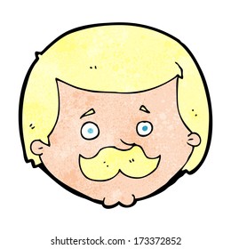 caricaturista con bigote