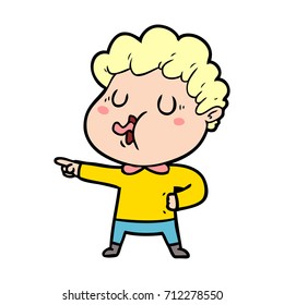cantante de caricatura