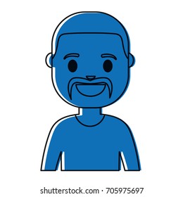 cartoon man smiling icon