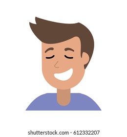 cartoon man smiling image