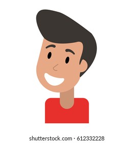 cartoon man smiling image