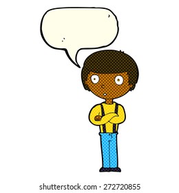cartoon man with speech bubble