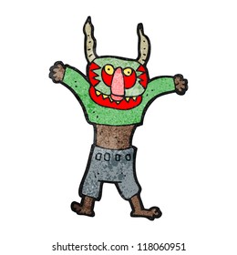 cartoon man in spooky mask