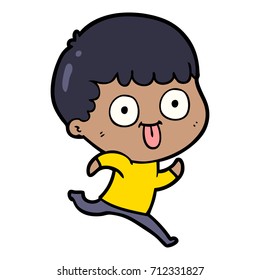 cartoon man staring