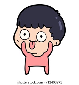 cartoon man staring