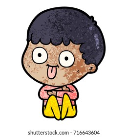 cartoon man staring