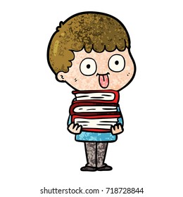 cartoon man staring