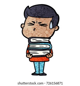 sudor de caricatura