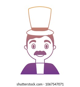 cartoon man with top hat
