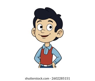 Cartoon man vector and icon Free eps download