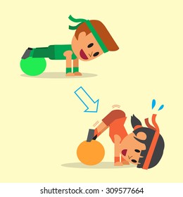 6,256 Push up cartoon Images, Stock Photos & Vectors | Shutterstock