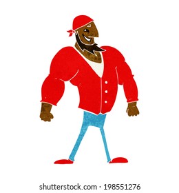 caricatura masculina marinera