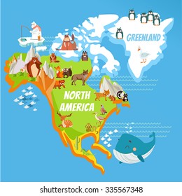 North America Kids Map Images Stock Photos Vectors Shutterstock
