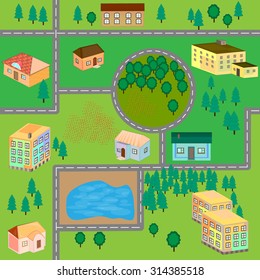 2,010 Kids town map Images, Stock Photos & Vectors | Shutterstock