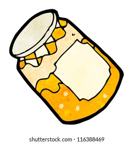 cartoon marmalade jar