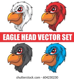 CARTOON MASCOT ILLUSTRATION EAGLE
