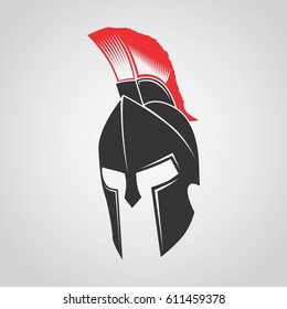 cartoon mascot spartan warrior