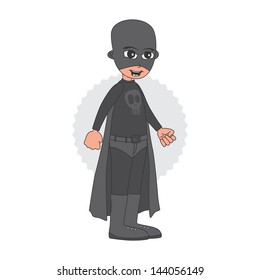 cartoon mask villain