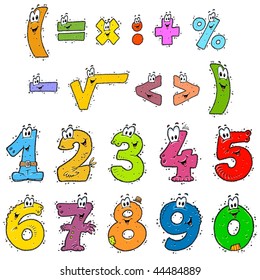 55,631 Cute number characters Images, Stock Photos & Vectors | Shutterstock