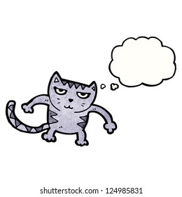 gato de dibujos animados