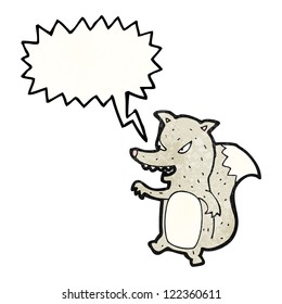 caricatura significa lobo