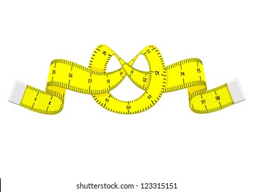 Cartoon measuring tape