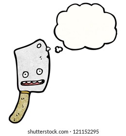 cartoon meat cleaver
