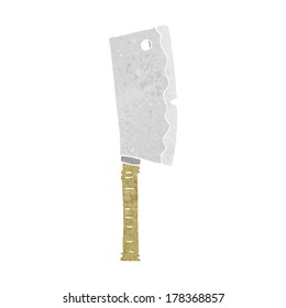 cartoon meat cleaver