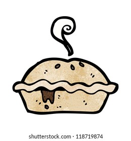 cartoon meat pie