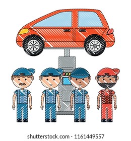 cartoon mechanic design