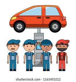 cartoon mechanic design