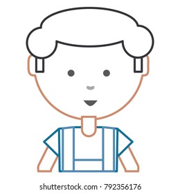 cartoon mechanic man icon