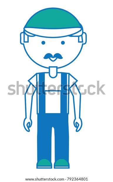 cartoon mechanic man
icon