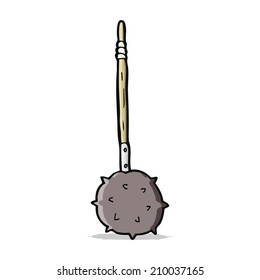 cartoon medieval mace