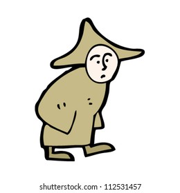 cartoon medieval peasant